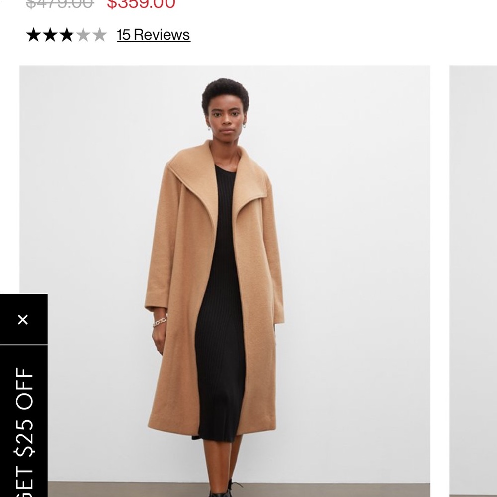 Club Monaco Plush cardigan coat